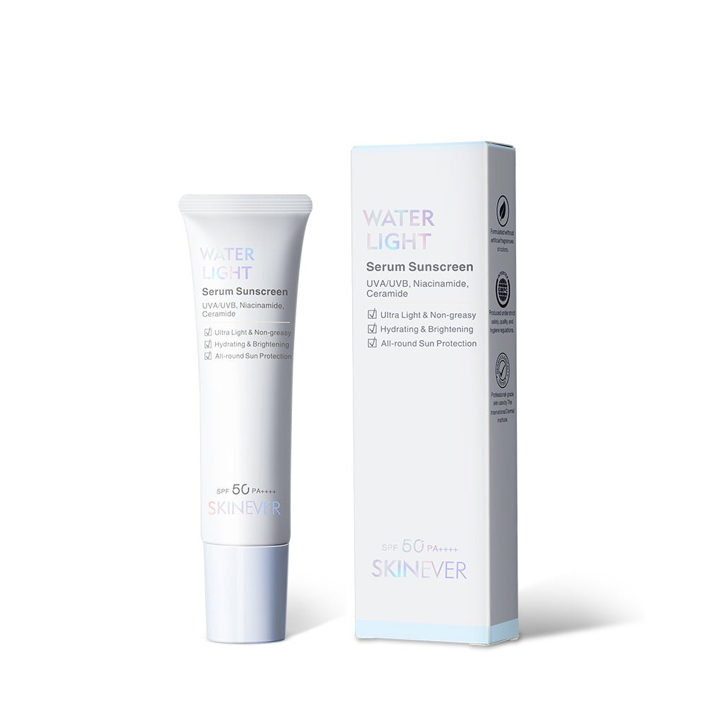 [1 box / 80 pcs] SKINEVER Water Light Serum Sunscreen-SKINEVER PH