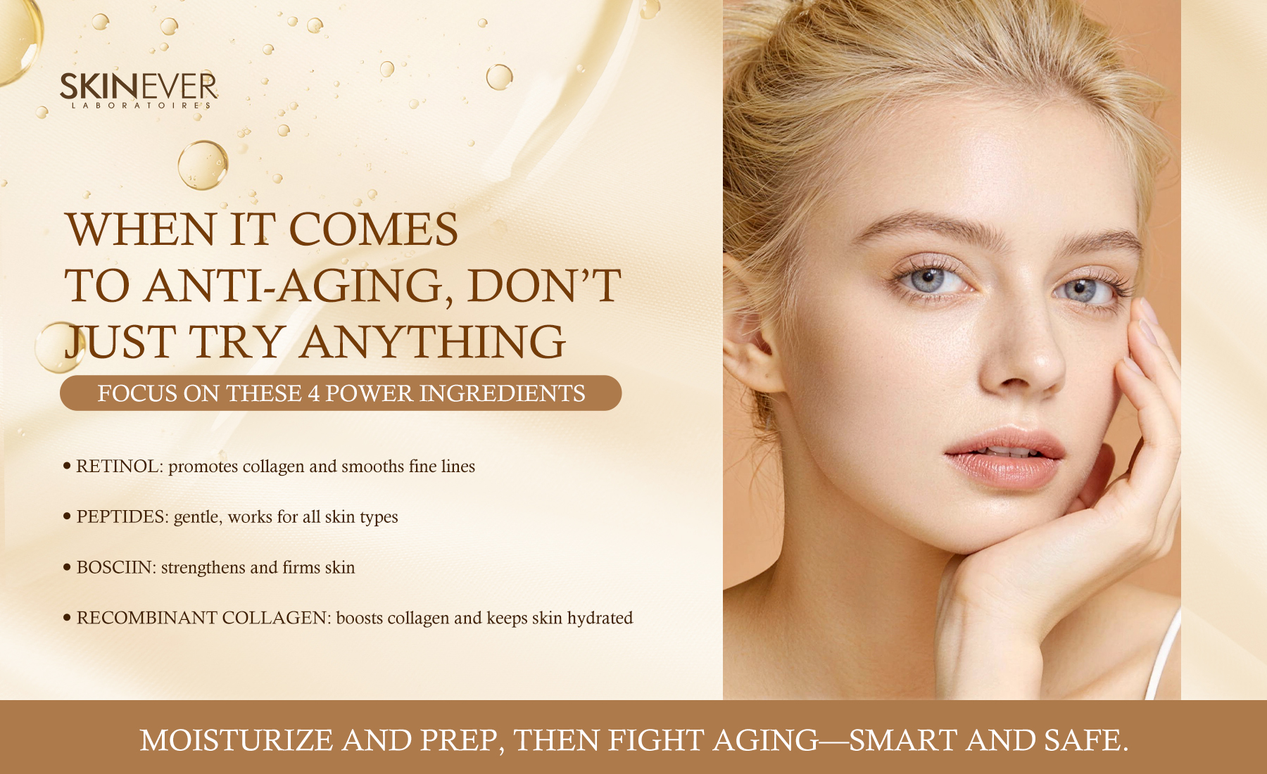Anti-Aging Decoded: The 4 Power Ingredients Your Skin Actually Needs