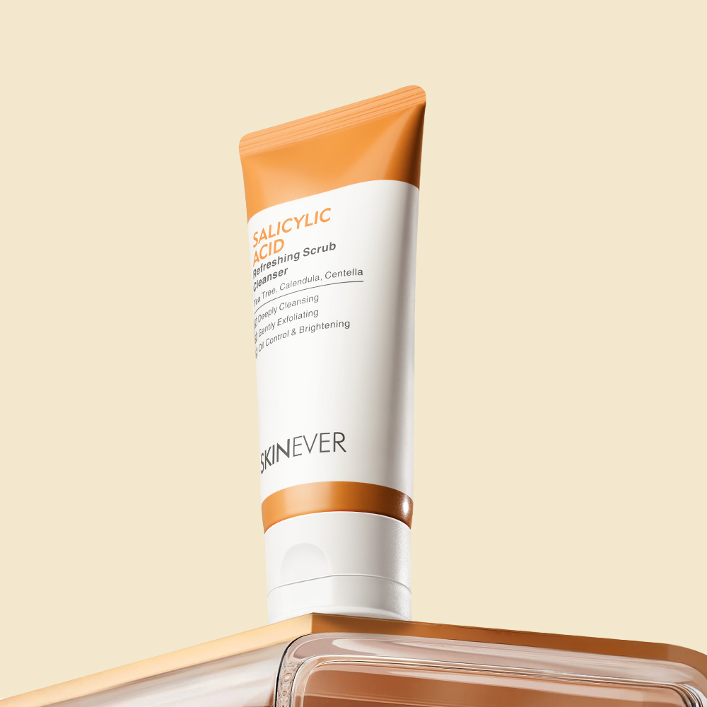 Salicylic Refreshing Scrub Cleanser-Facial wash-SKINEVER PH