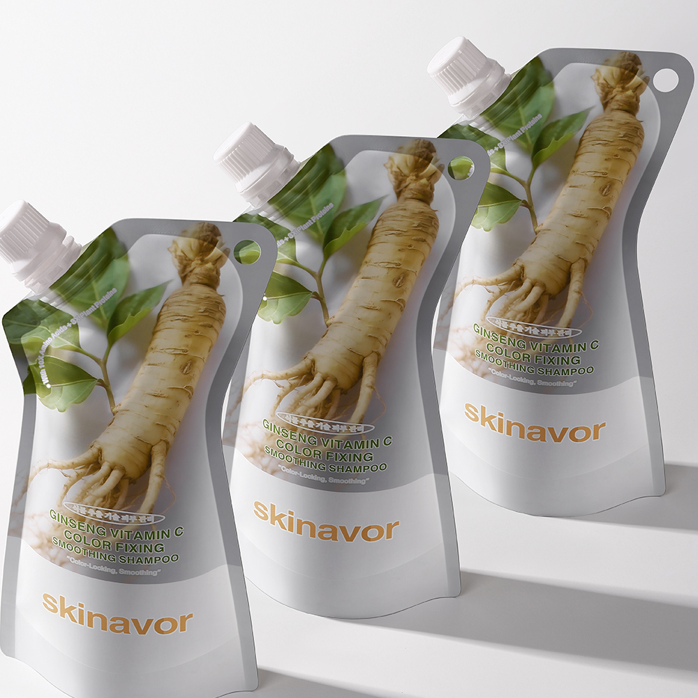 Ginseng Vitamin C Color Fixing Smoothing Shampoo-SKINEVER