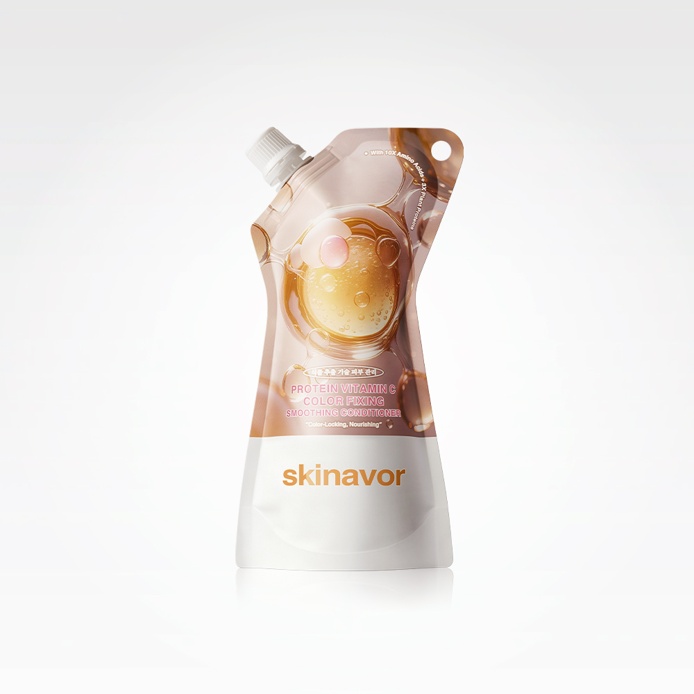 Protein Vitamin C Color Fixing Smoothing Conditioner-SKINEVER