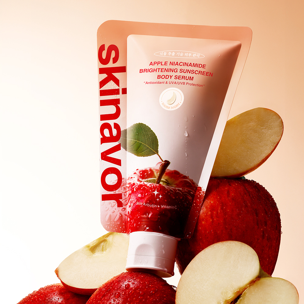 Apple Niacinamide Brightening Sunscreen Body Serum-SKINEVER