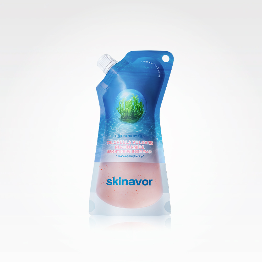 Chlorella Vulgaris Niacinamide Brightening Body Wash-SKINEVER