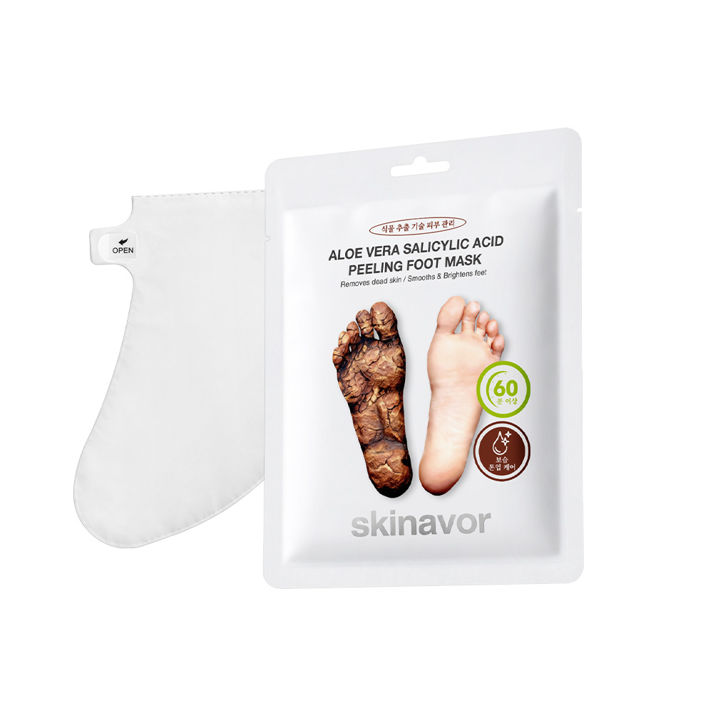 Aloe Vera Salicylic Acid Peeling Foot Mask