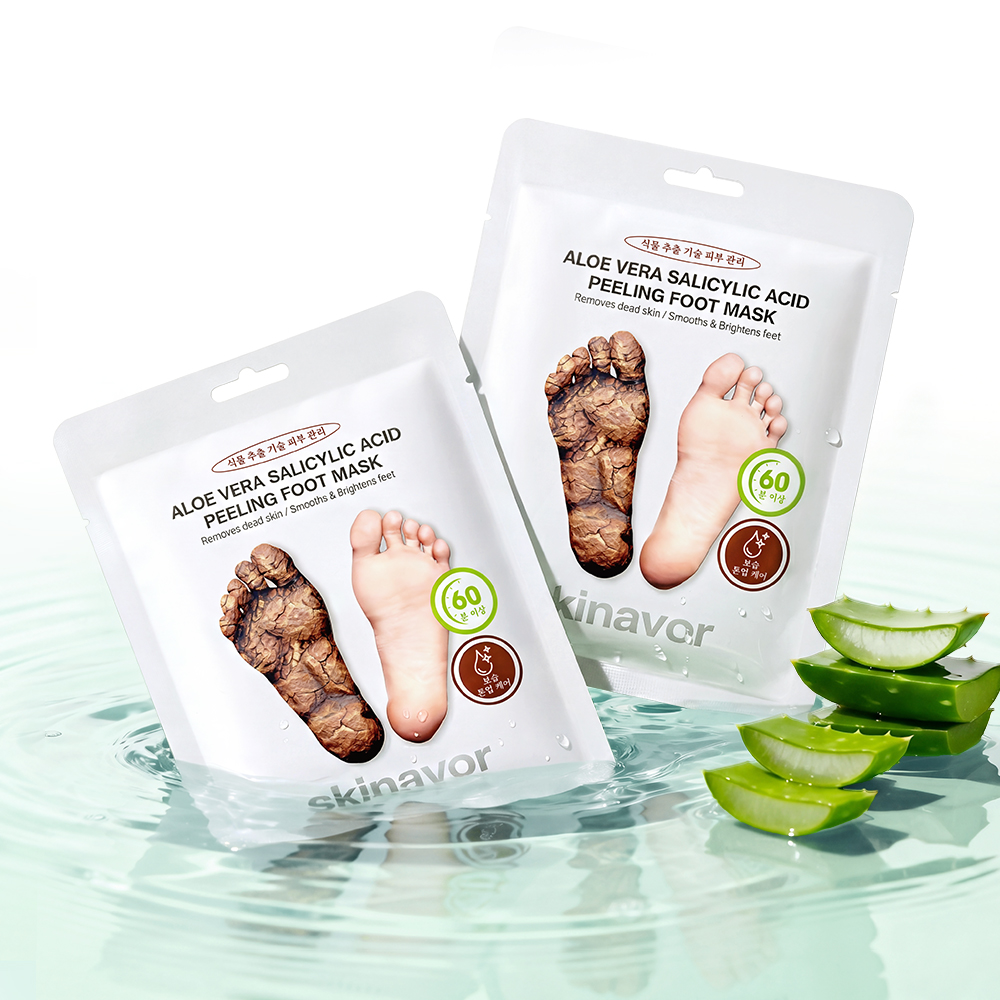Aloe Vera Salicylic Acid Peeling Foot Mask
