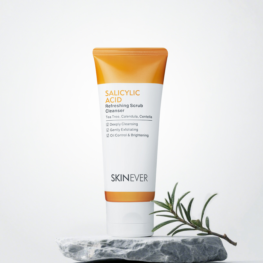 Salicylic Acid Refreshing Scrub Cleanser-SKINEVER