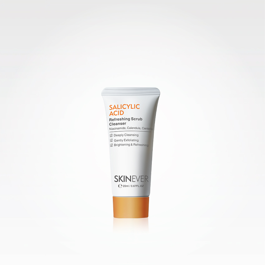 Salicylic Acid Refreshing Scrub Cleanser - Travel Size-SKINEVER