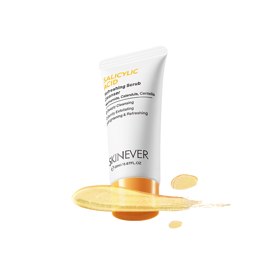 Salicylic Acid Refreshing Scrub Cleanser - Travel Size-SKINEVER