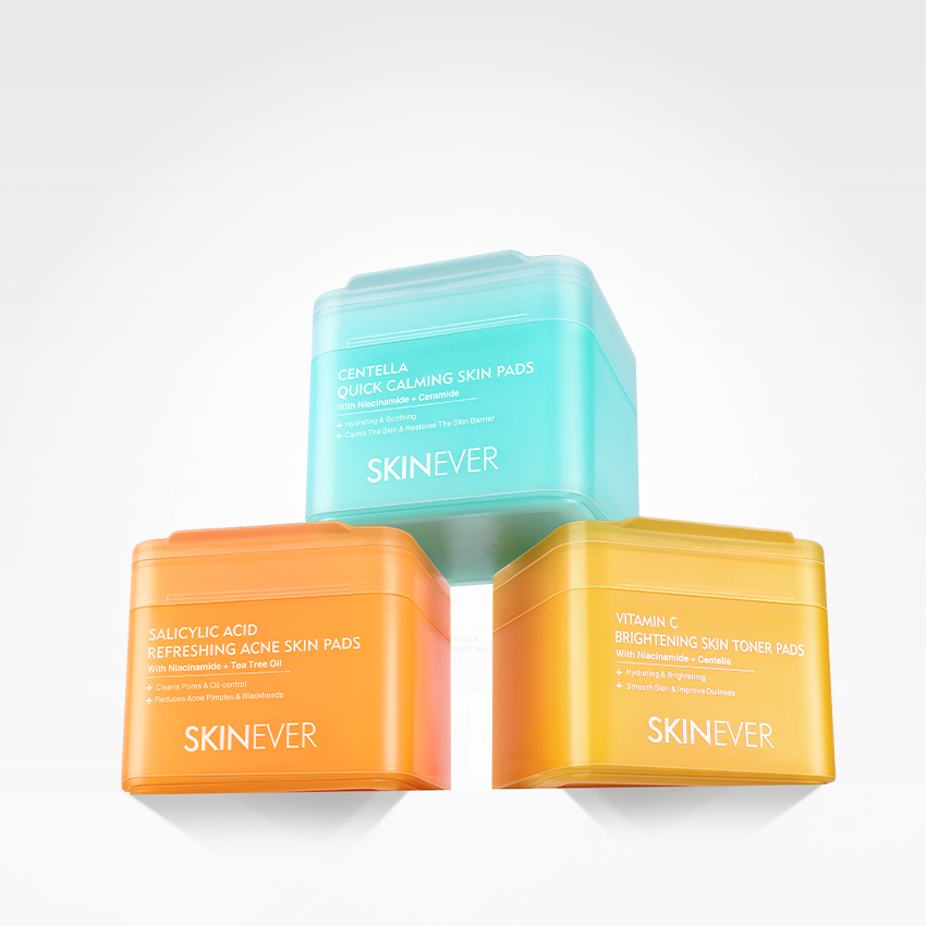 Triple Cotton Pad Set-SKINEVER