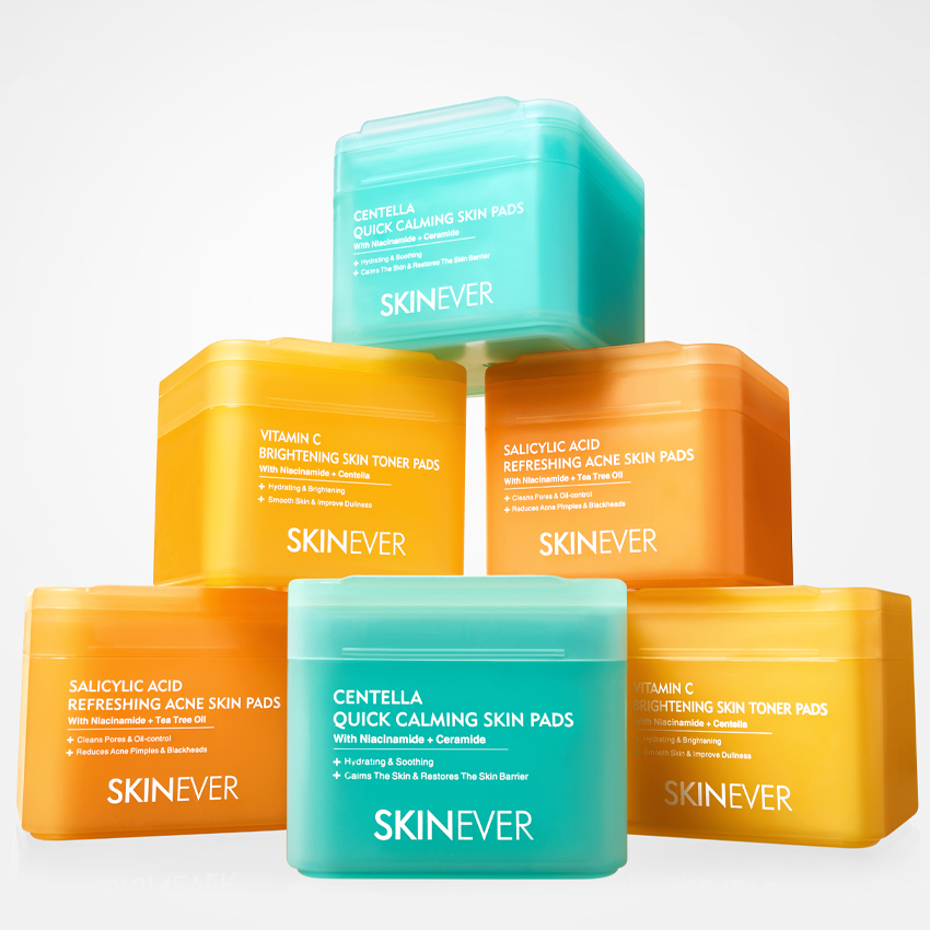 Triple Cotton Pad Set-SKINEVER