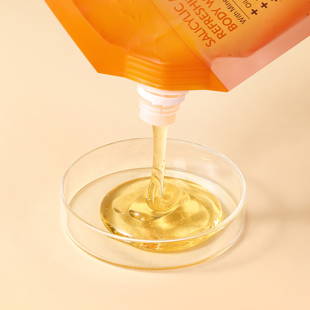 SKINEVER Salicylic Acid Acne Skin Body Wash Deeply Oil Control Sulphur Mite Removal Shower Gel 200ml-SKINEVER