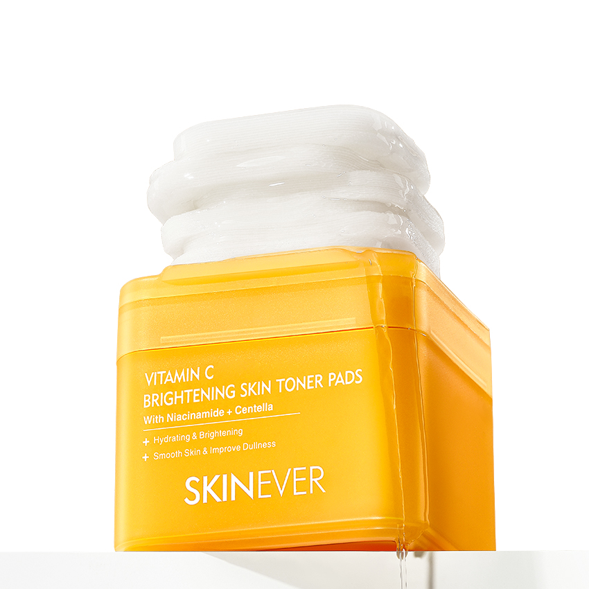 Vitamin C Brightening Skin Toner Pads-SKINEVER