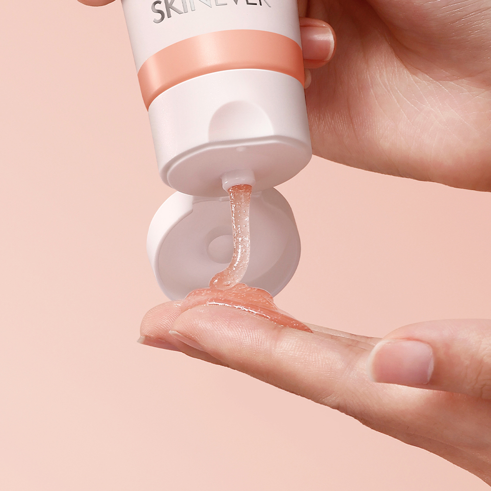 SKINEVER 3% Niacinamide Facial Scrub Cleanser Cleanses the Skin, Removes Dead Skin, Exfoliates, Brightens, and Whitens-SKINEVER