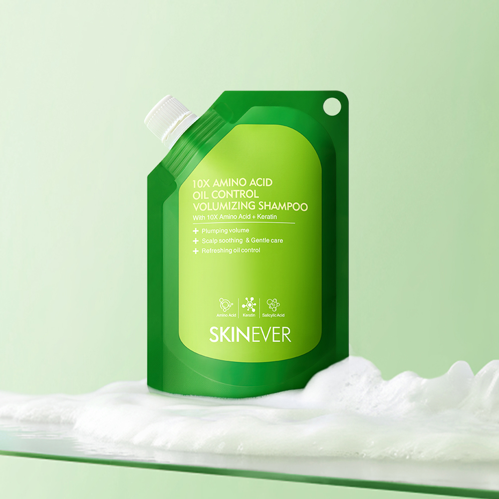 SKINEVER Amino Acid Oil Control Volumizing Shampoo volumizes and soothes the scalp with gentle care-SKINEVER