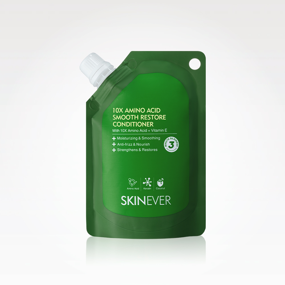 SKINEVER 10X Amino Acid Smooth Restore Conditioner Deeply Moisturizes&Smooths Hair 200ML-SKINEVER
