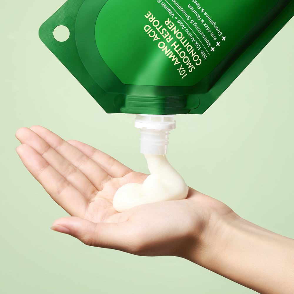 SKINEVER 10X Amino Acid Smooth Restore Conditioner Deeply Moisturizes&Smooths Hair 200ML-SKINEVER