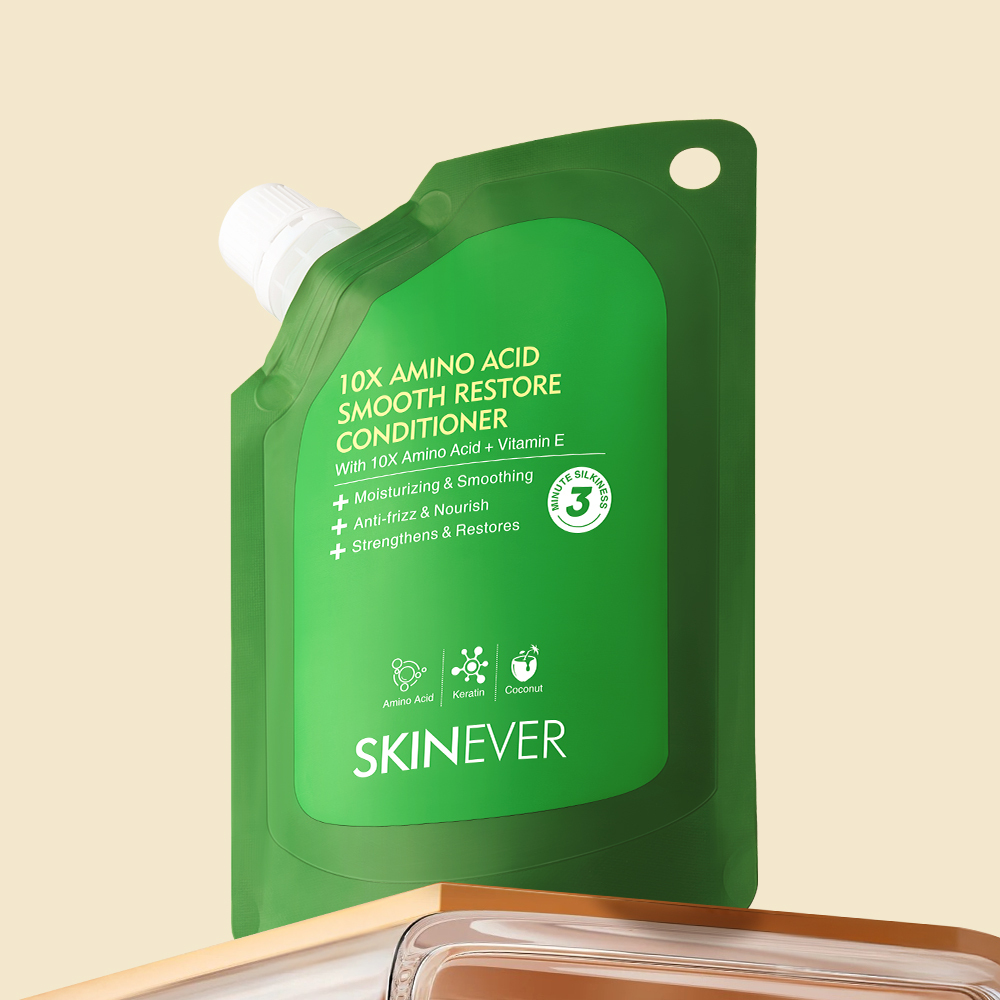 SKINEVER 10X Amino Acid Smooth Restore Conditioner Deeply Moisturizes&Smooths Hair 200ML