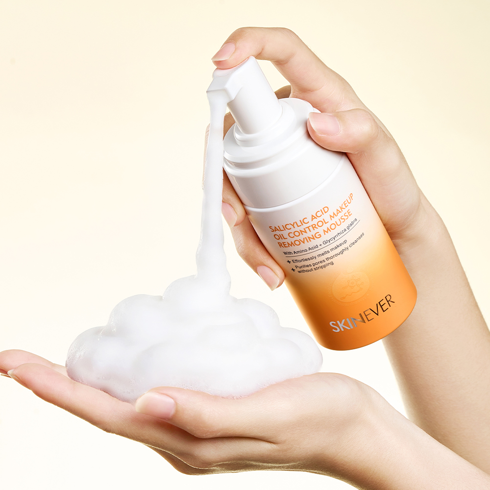 Salicylic Acid Oil Control Makeup Removing Mousse