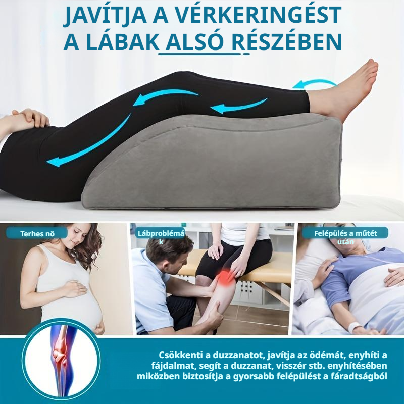 Lábemelő párna felfújható ékpárna