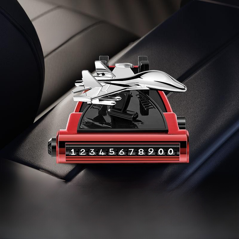 Ideiglenes parkoló rendszámtábla aromaterápiás középkonzol