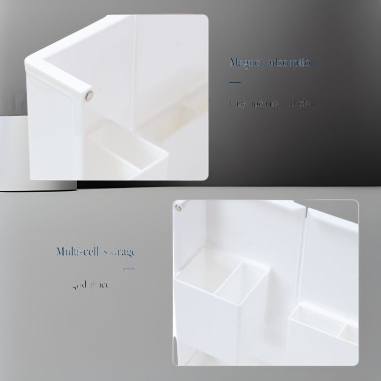 Többfunkciós mágneses nyitású és záródó tárolódoboz
