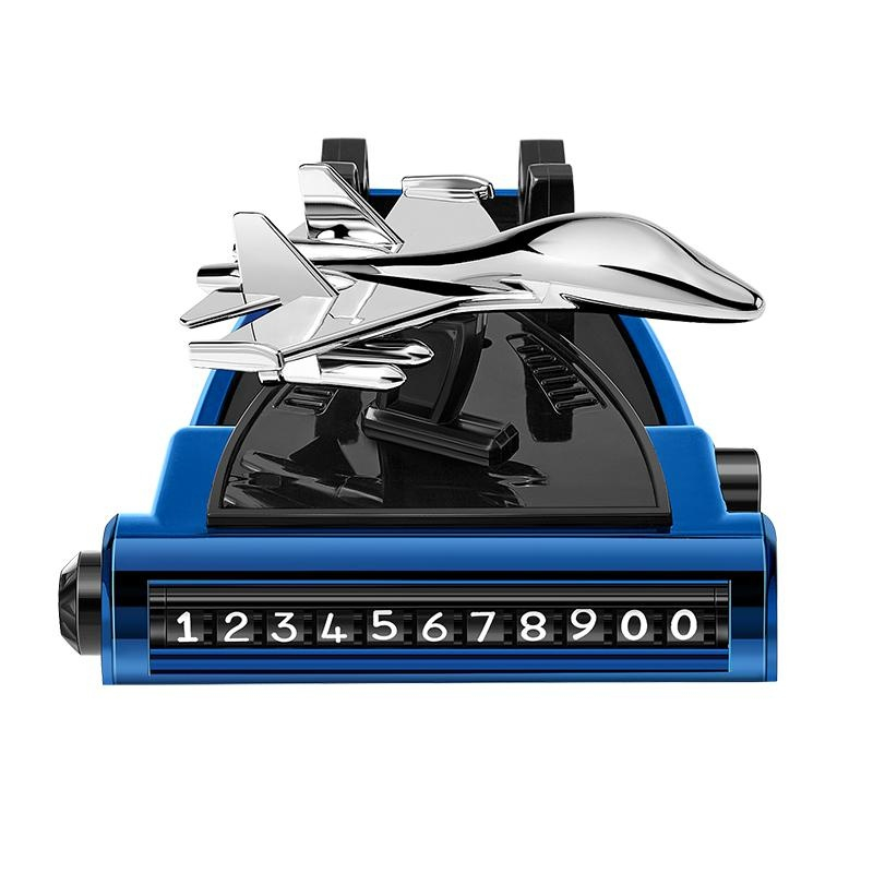 Ideiglenes parkoló rendszámtábla aromaterápiás középkonzol