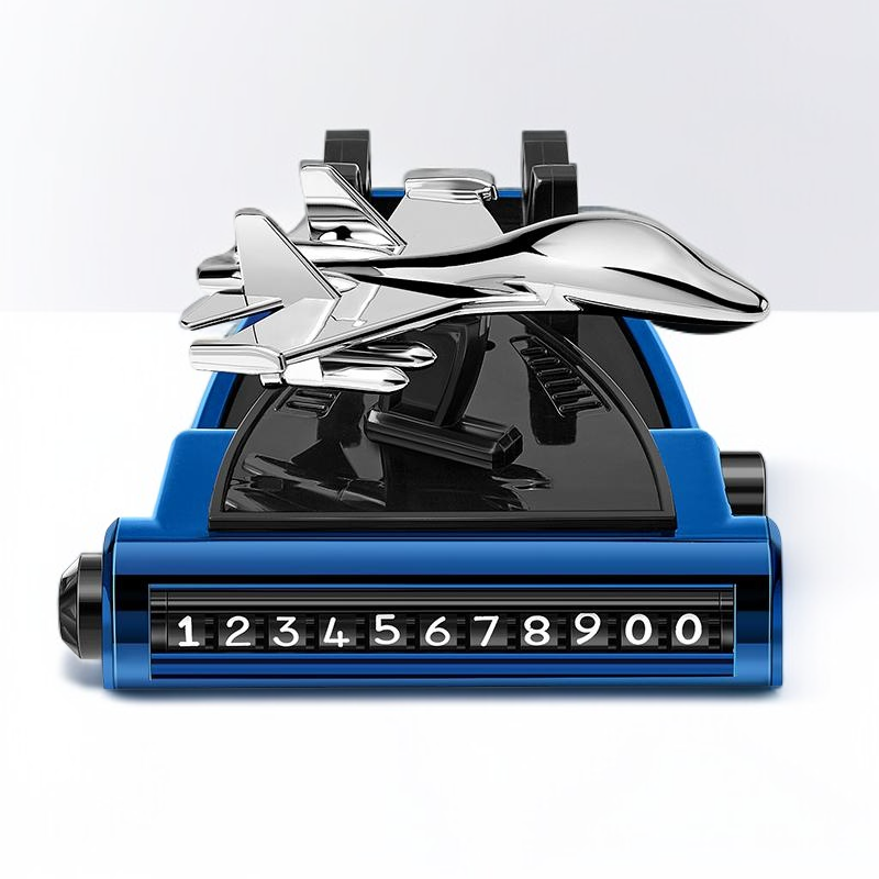 Ideiglenes parkoló rendszámtábla aromaterápiás középkonzol