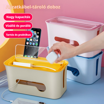 Aljzatos vezeték tároló doboz