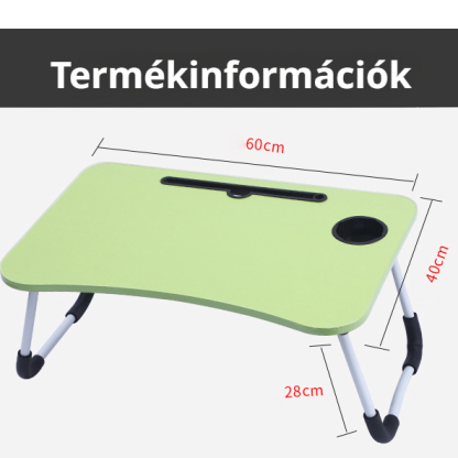 Összecsukható multifunkcionális lusta asztal