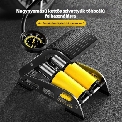 Autó légpumpa, gumiabroncs nagynyomású légpumpa autókhoz