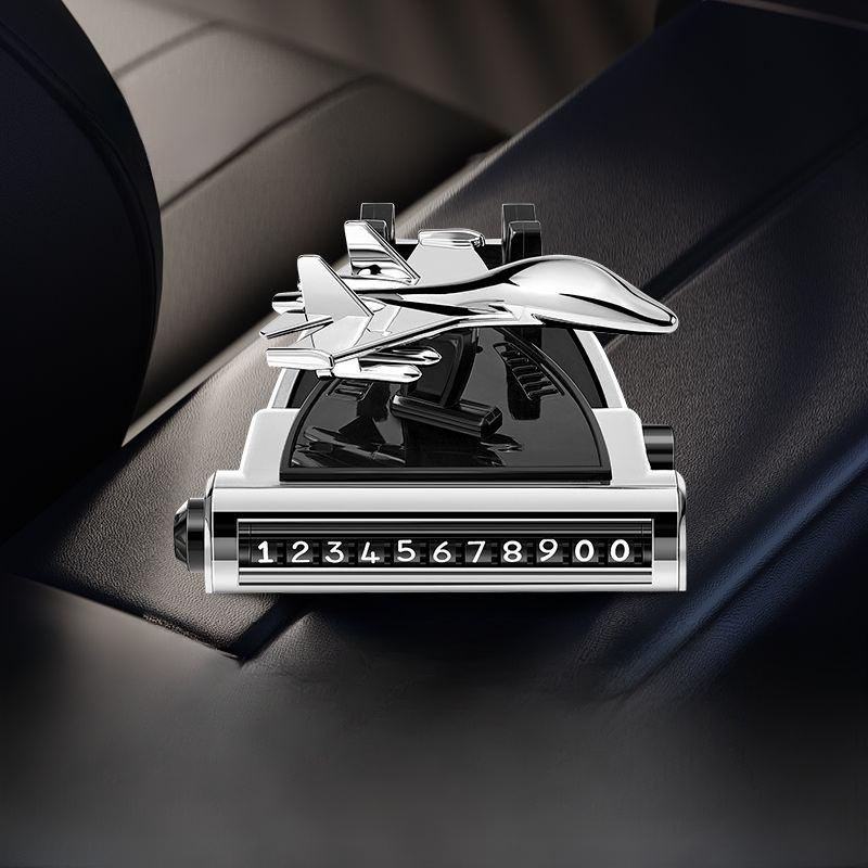 Ideiglenes parkoló rendszámtábla aromaterápiás középkonzol