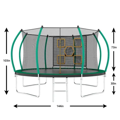 Trampolines for Kids 12-14 FT Bouncing Table