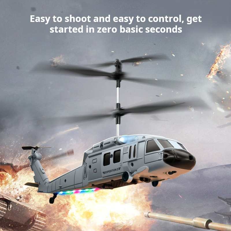 RC Helicopters Black Hawk Rescue Aircraft Toys