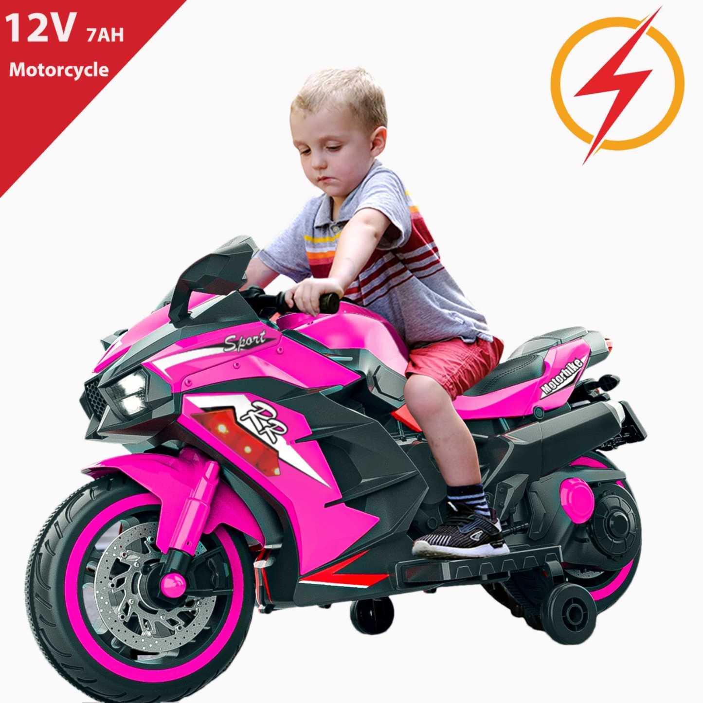 Kids Motorcycle 12V 7A Battery Ride on Toys
