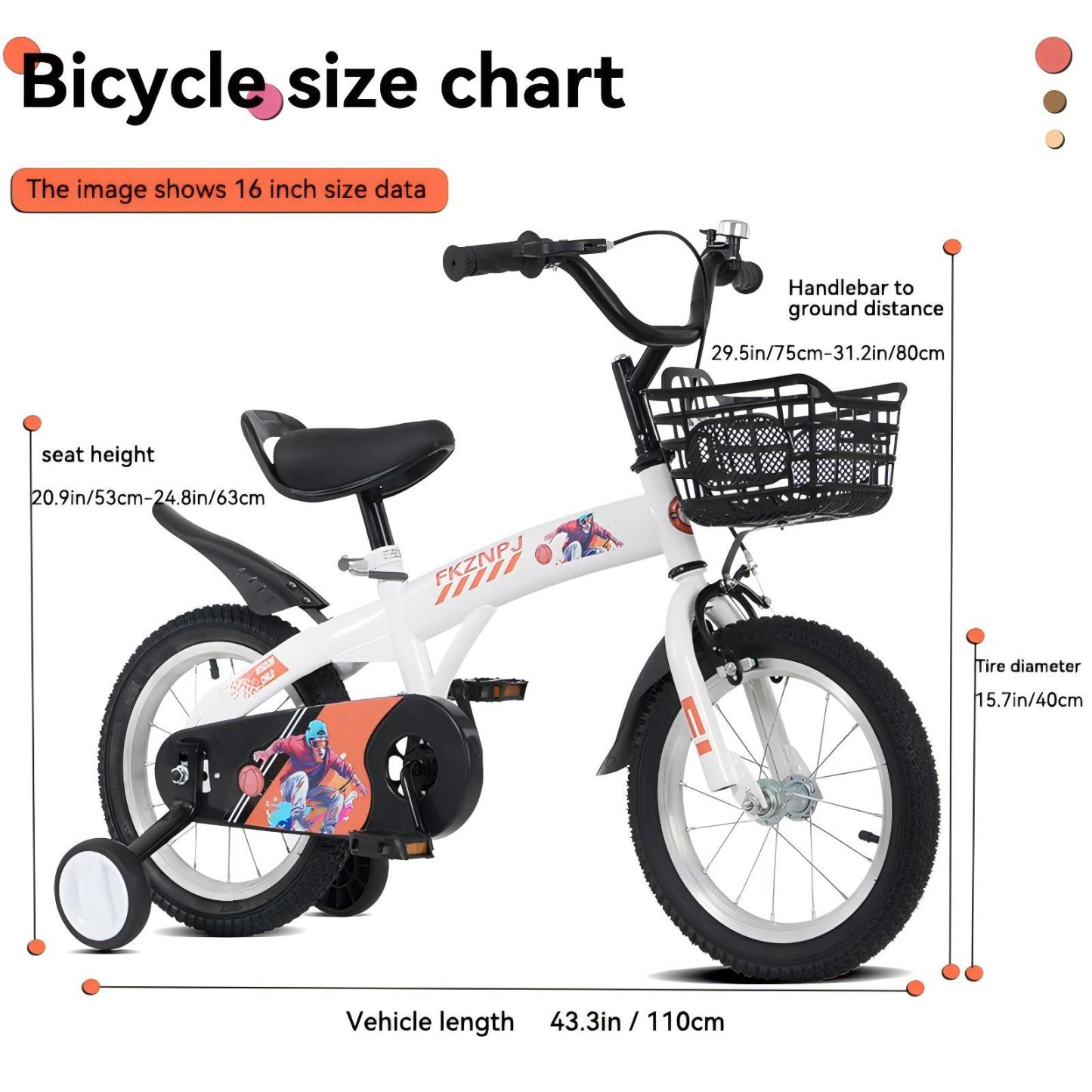 Kids Bike 12-18 Inch Wheel Childs bicycle
