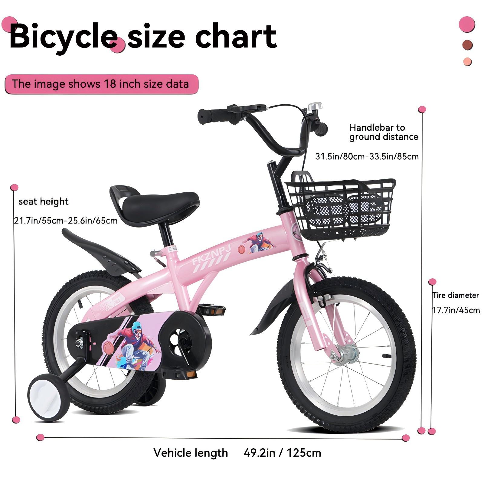Kids Bike 12-18 Inch Wheel Childs bicycle