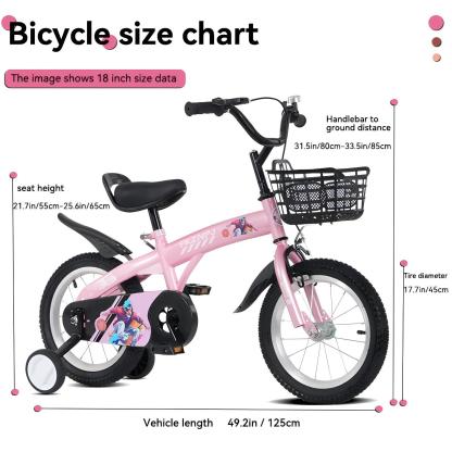 Kids Bike 12-18 Inch Wheel Childs bicycle