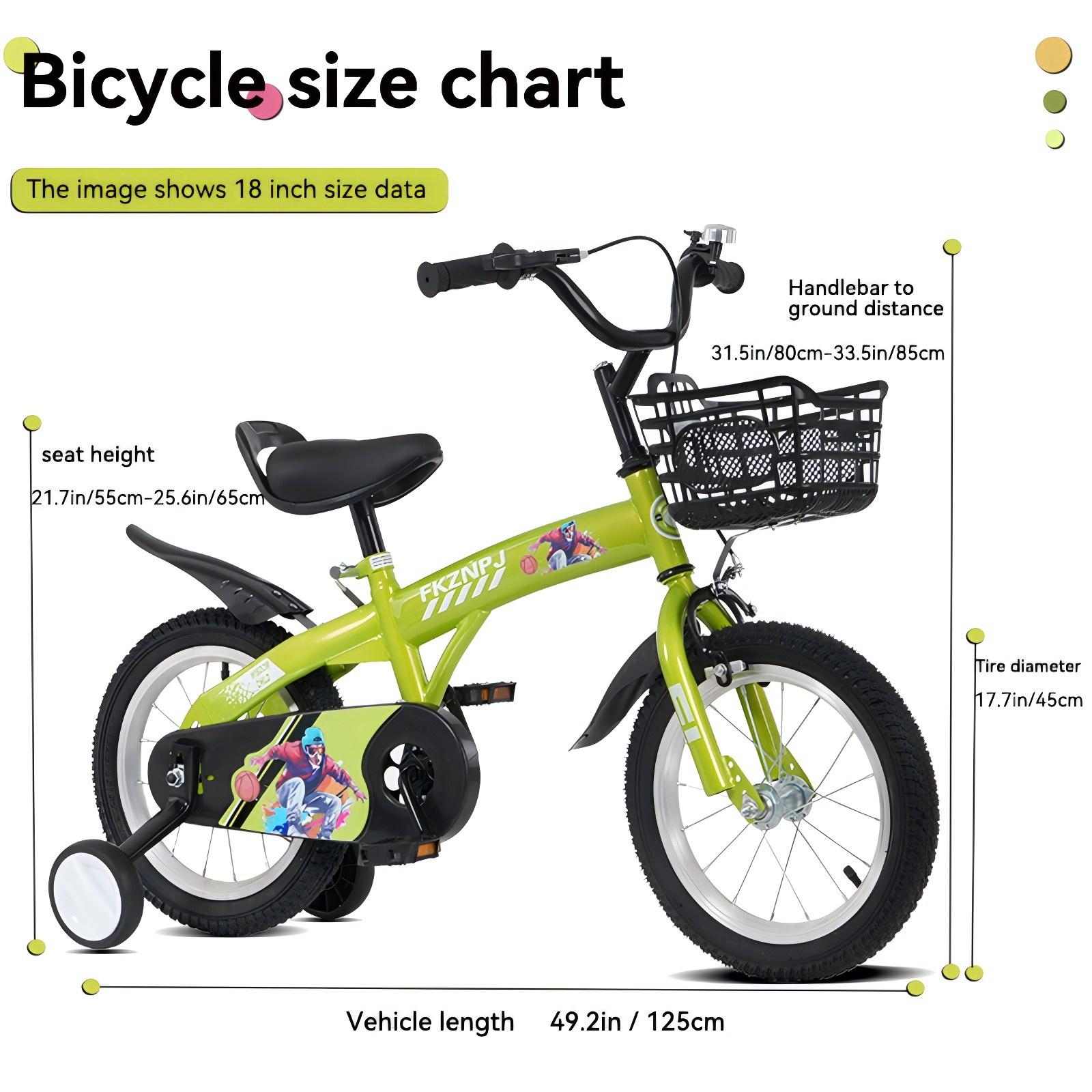 Kids Bike 12-18 Inch Wheel Childs bicycle