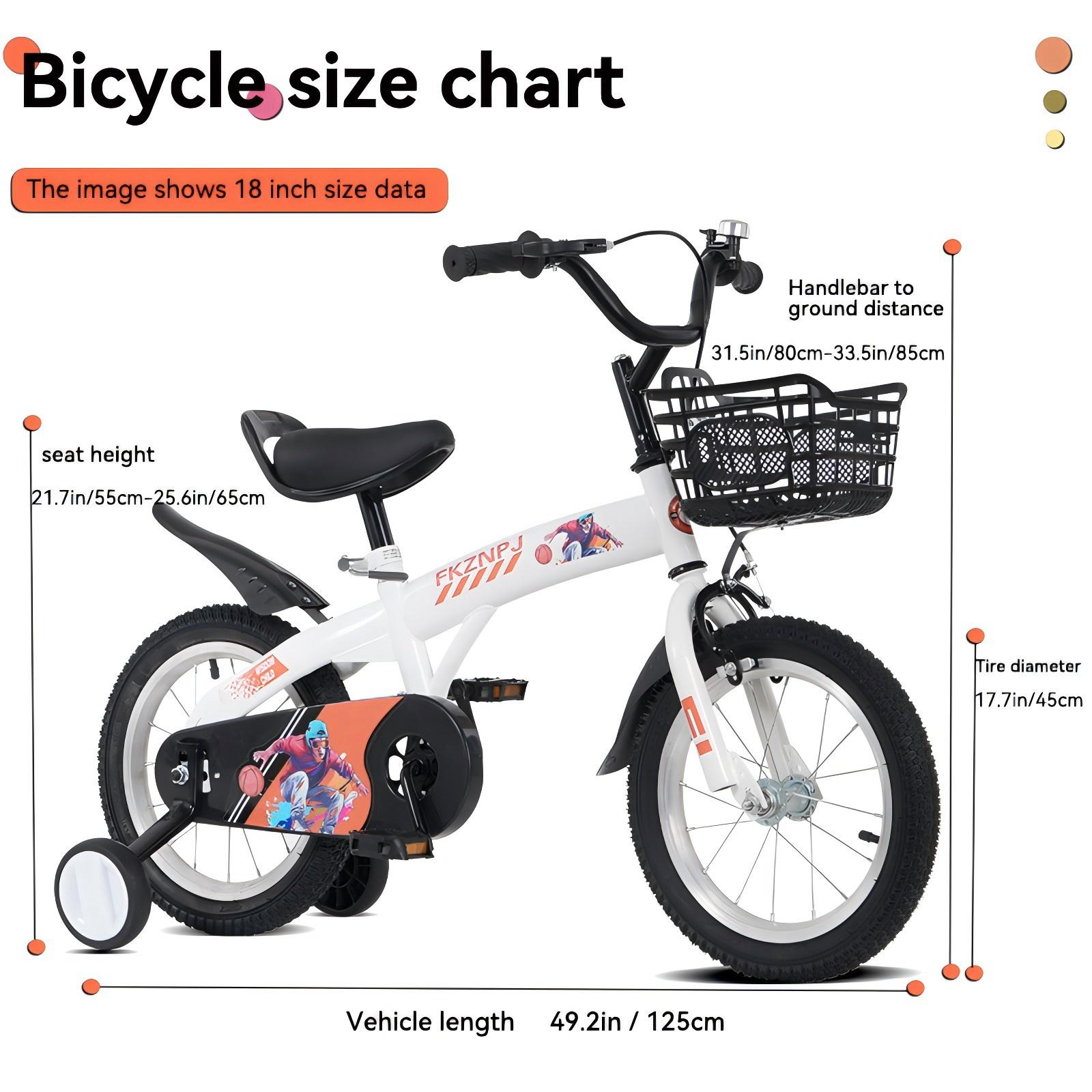 Kids Bike 12-18 Inch Wheel Childs bicycle
