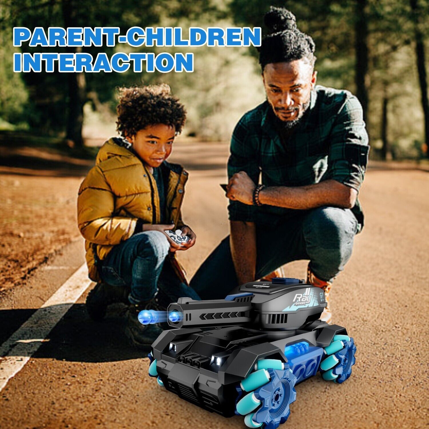 RC Tank 4WD Radio Controlled Cars For Kids