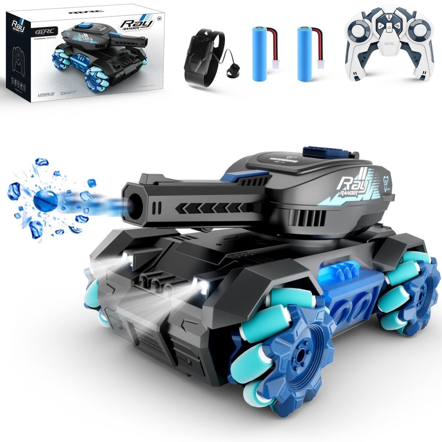 RC Tank 4WD Radio Controlled Cars For Kids