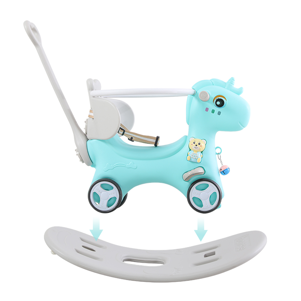 Rocking Horse & Baby Walker 2 in 1 Toys