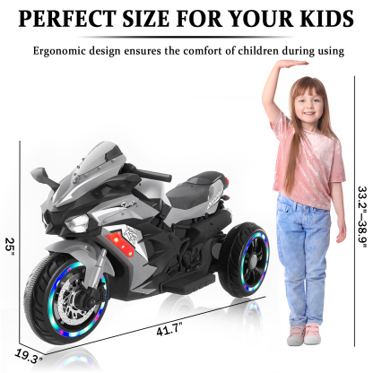 12v Ride on Motorcycle for Kids Electric Cars 