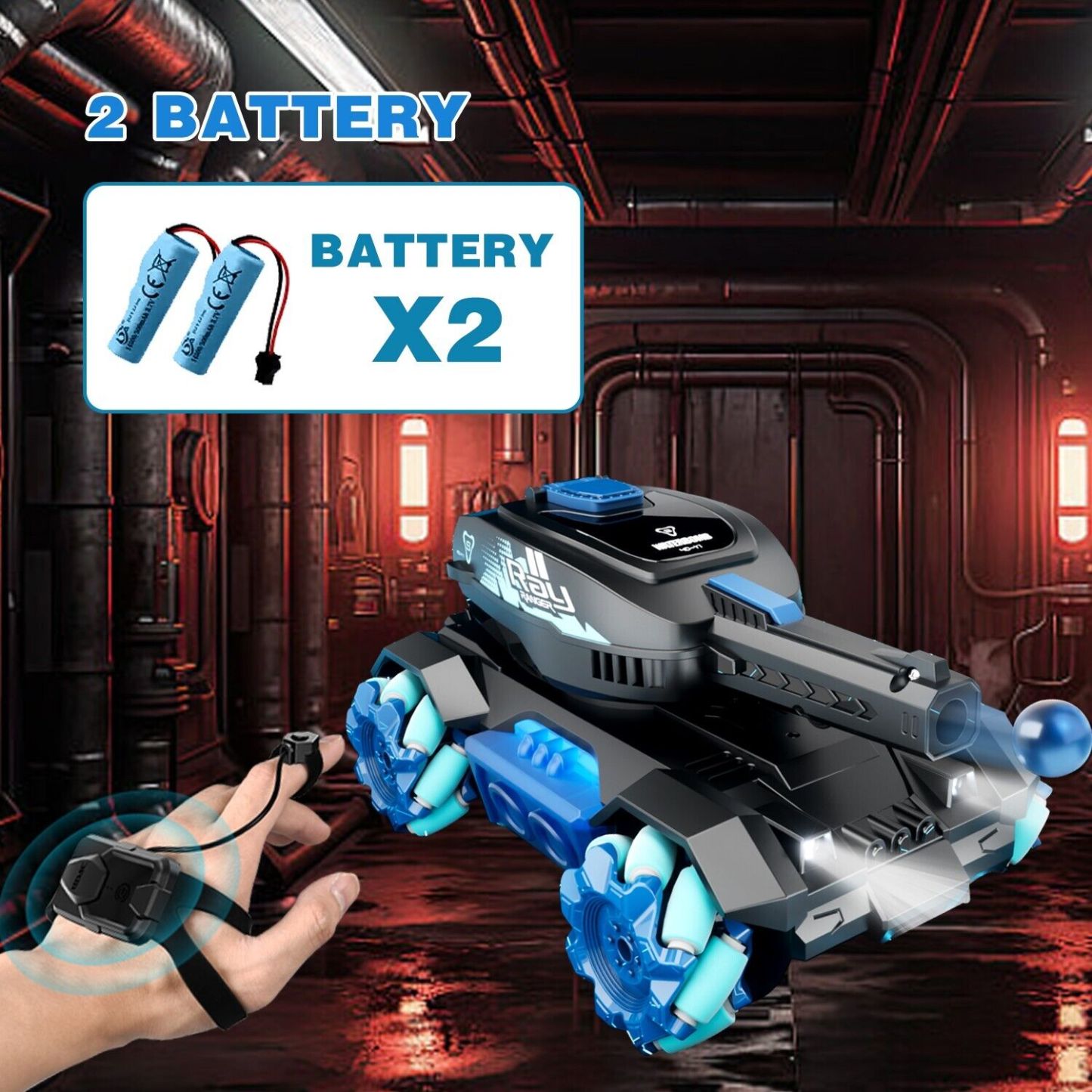 RC Tank 4WD Radio Controlled Cars For Kids