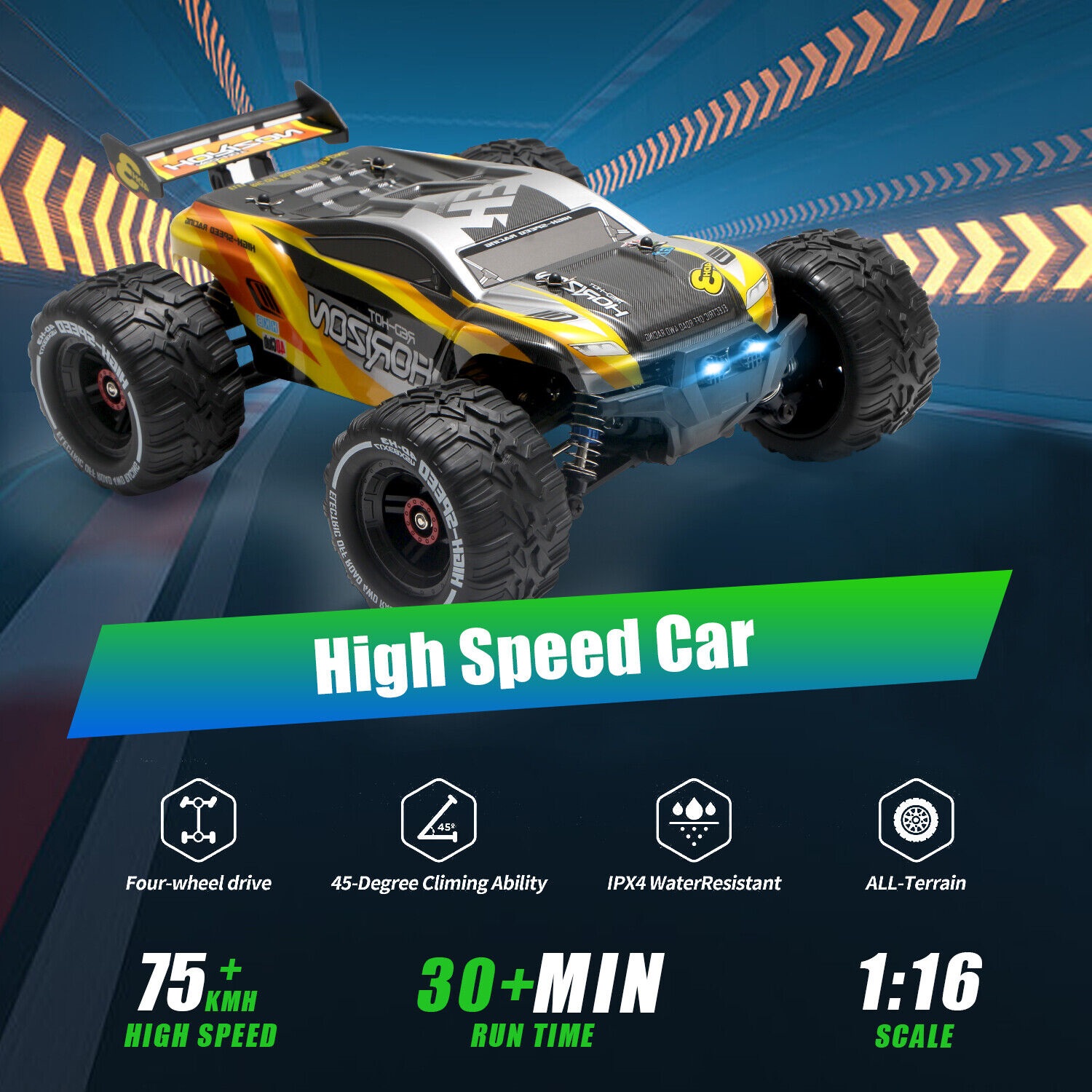 RC Cars 4D H3 Remote Control Trucks