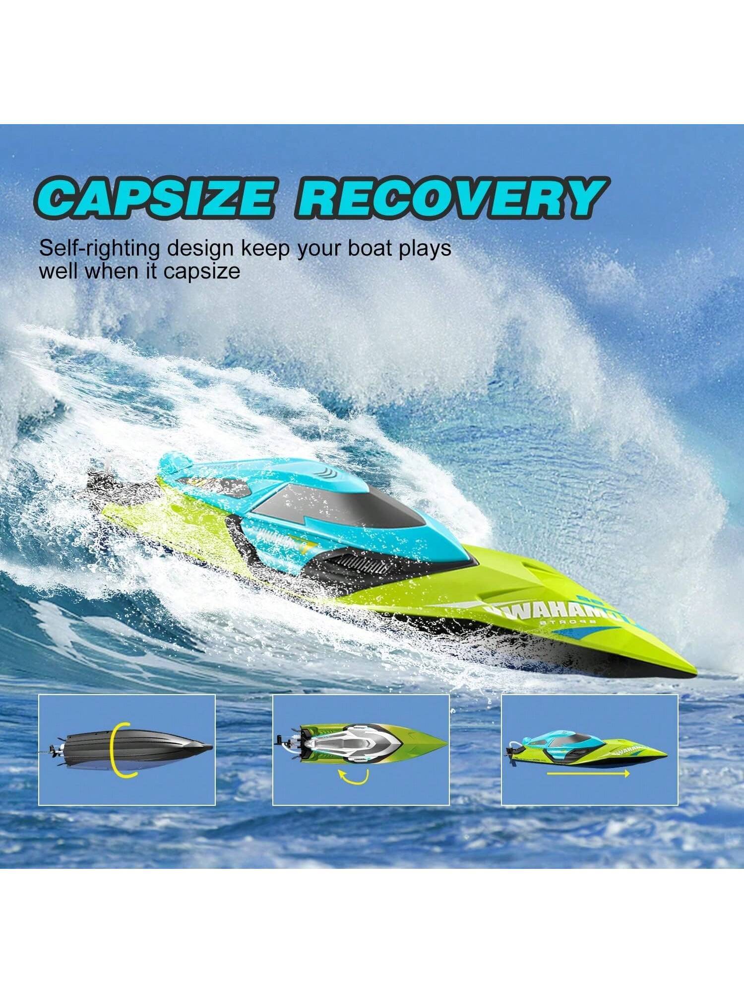 S2 Remote Control Boat for Kids RC Speed Boats
