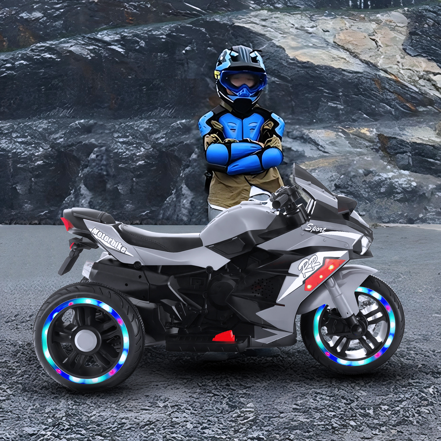 12v Ride on Motorcycle for Kids Electric Cars 