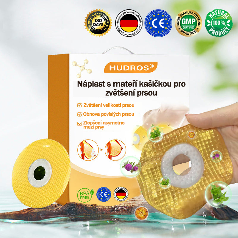 💎【Oficiální vlajkový obchod】𝐇𝐔𝐃𝐑𝐎𝐒® Náplasti s mateří kašičkou pro zvětšení prsou. Bezpečné pro použití během kojení.
