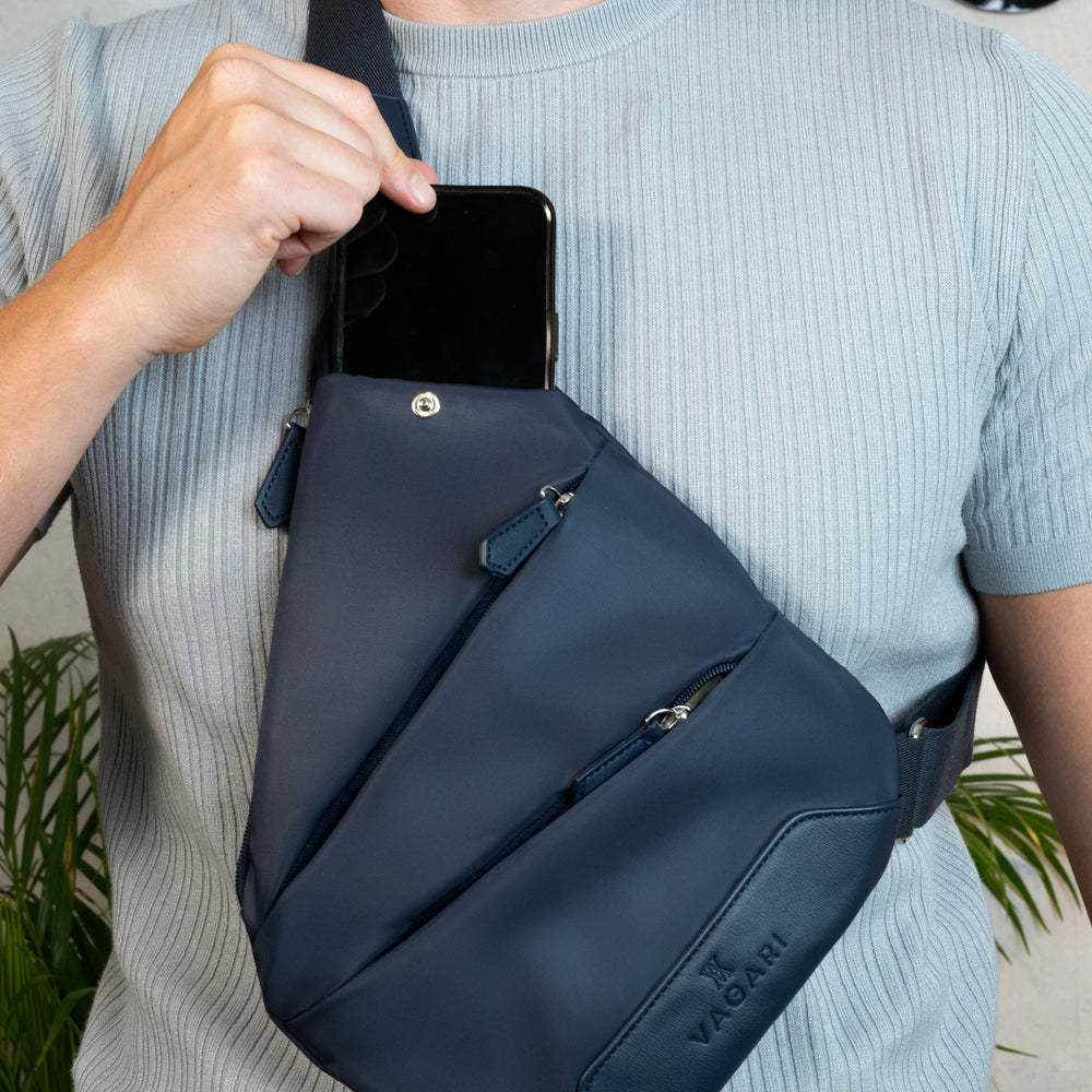 LONDON SLING BAG, vodotěsná a proti krádeži odolná taška, uvolněte si ruce