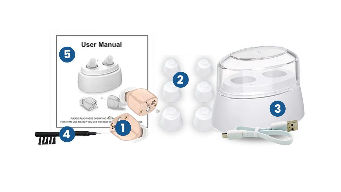 Claria CIC Pro: Prakticky neviditelné sluchadlo pro čistý sluch za zlomek ceny – sleva 50 % pouze dnes!